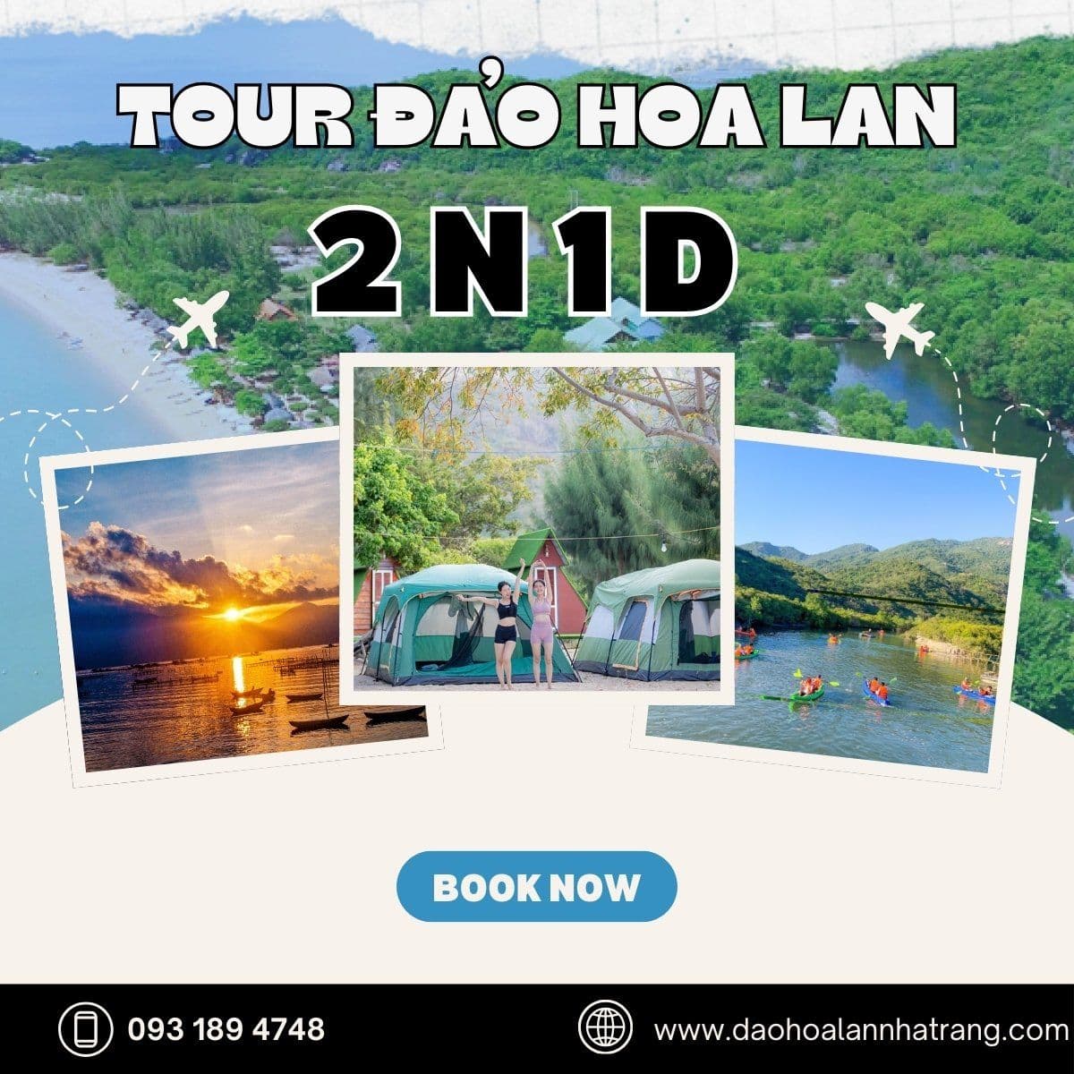 Tour Đảo Hoa Lan 2 Ngày 1 Đêm